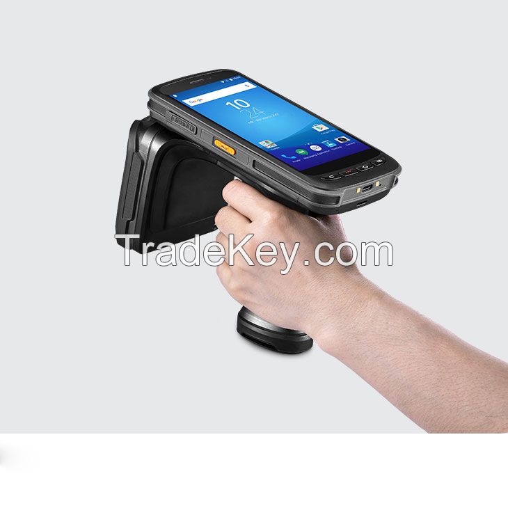 Android 11.0  3/32GB Handheld Rugged UHF RFID Reader / PDA with Barcode Scanner