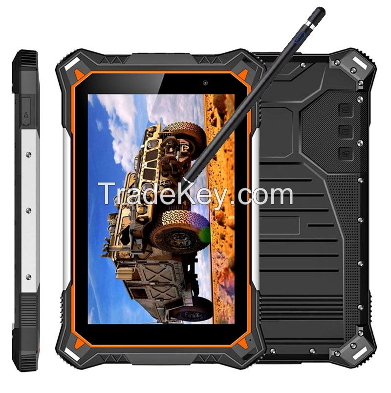HiDON 8" MTK6762 android 9.0 FHD 1920*1200 4GB+64GB 10000mAh big battery waterproof tabs rugged tablet pc