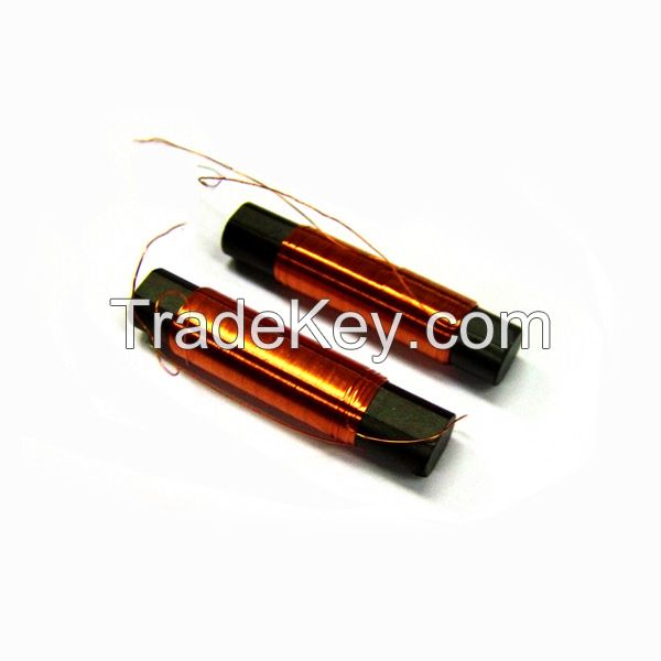 Flat Copper Wire Vertical Winding Toroidal Ferrite Core Bobbin Flat Copper Wire Coils