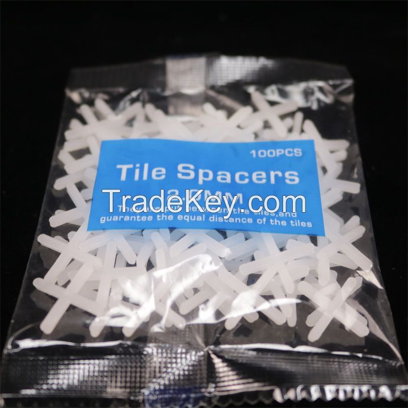 Top Quality 2mm Tiles Spacers Plastic Tile Leveling System for Tile Leveler