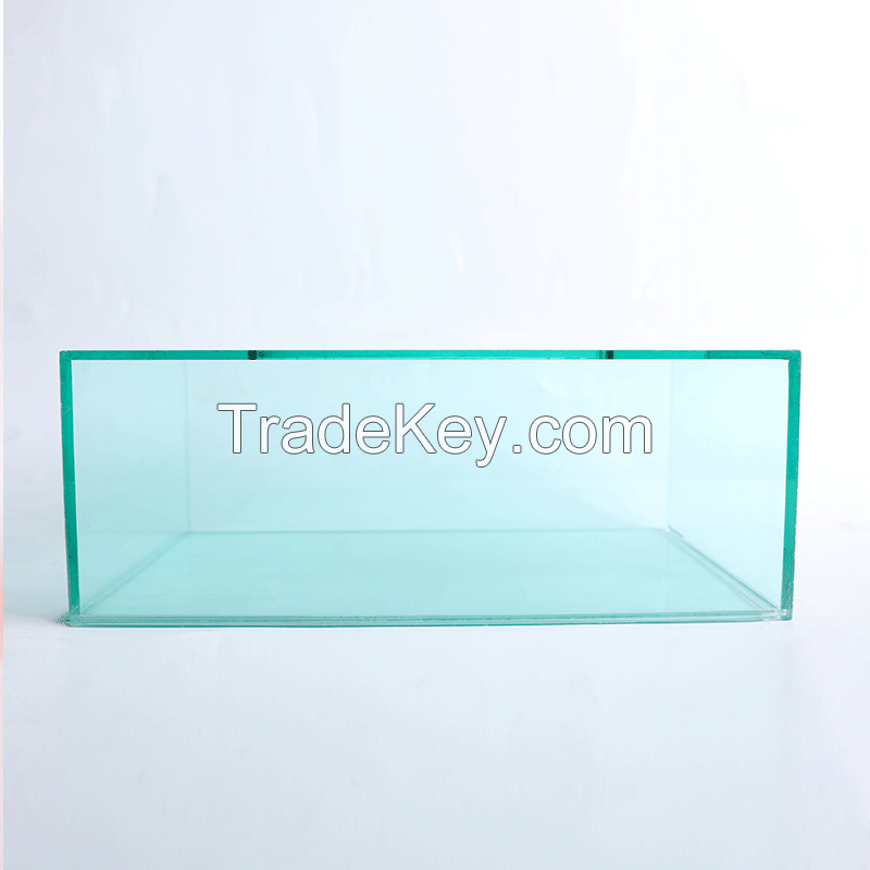 Clear square transparent custom acrylic box with lid