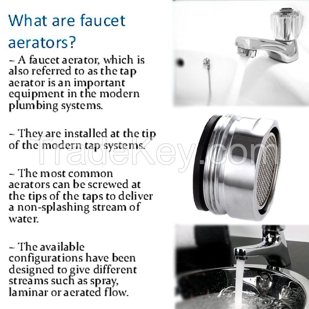  Faucet Tap Water Saving Aerator Copper with Wrench  Kitchen Faucet  Bubbler   Kitchen Mixer Faucet