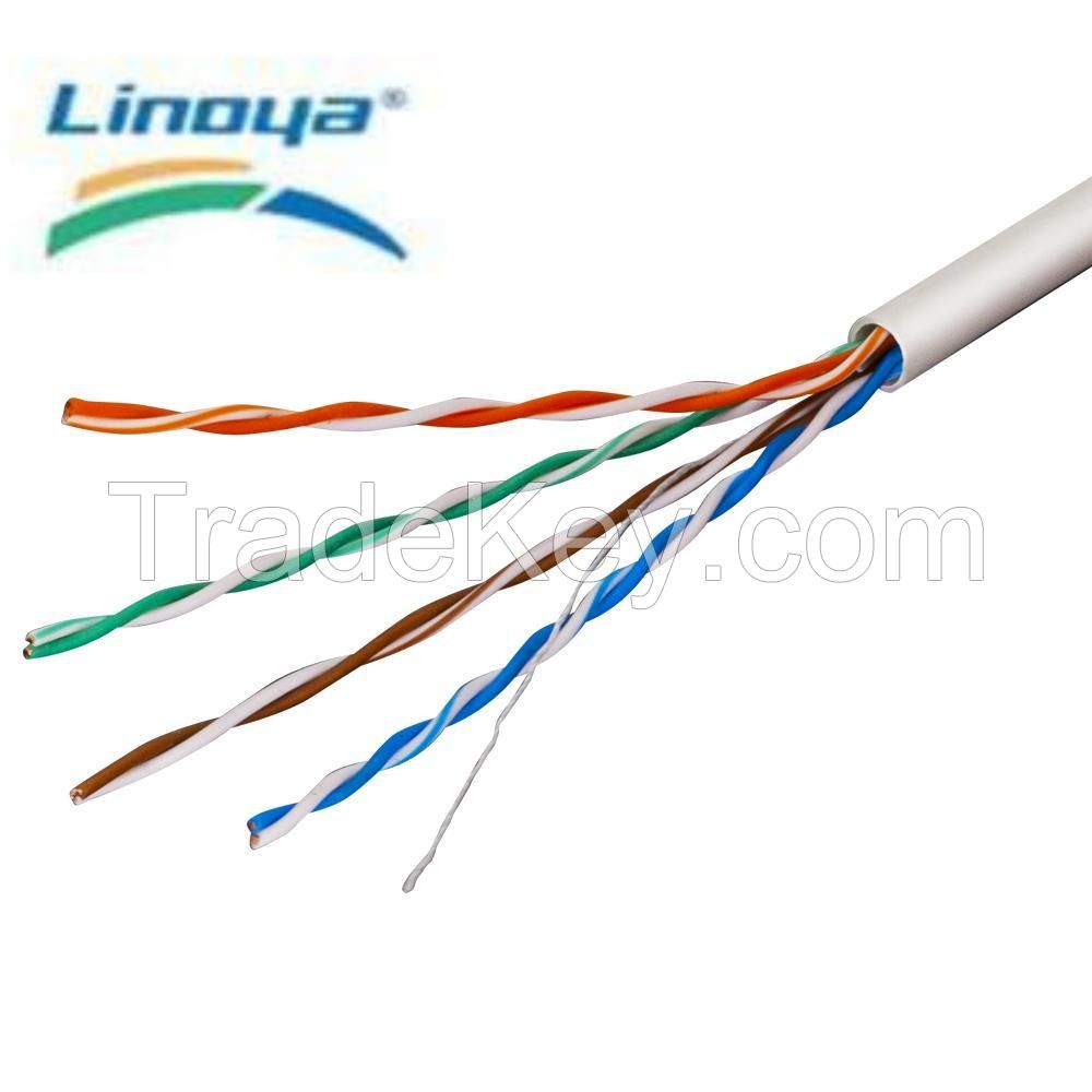Cat5e UTP Cables Network Cable The Factory Sells Test Passed Data Transmission CAT5e Network Cables