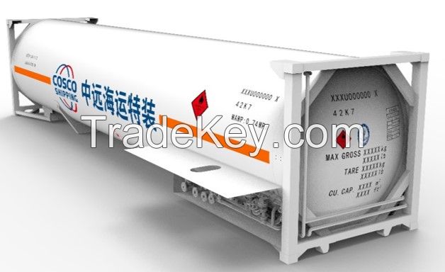 Cryogenic LNG ISO Tank Container