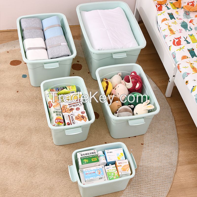 Extra Large Plastic Storage Box Clothes Toys Organizer Storage Box