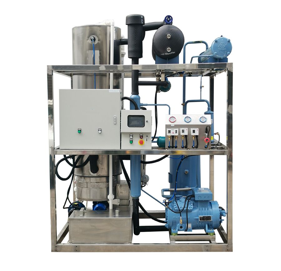 Ice making machine 1 ton/day commercial tube ice machine for human consumption