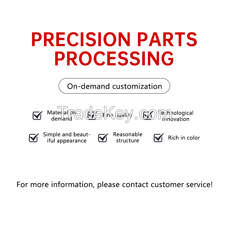 CNC processing customized aluminum parts, precision mechanical parts customized Customized products