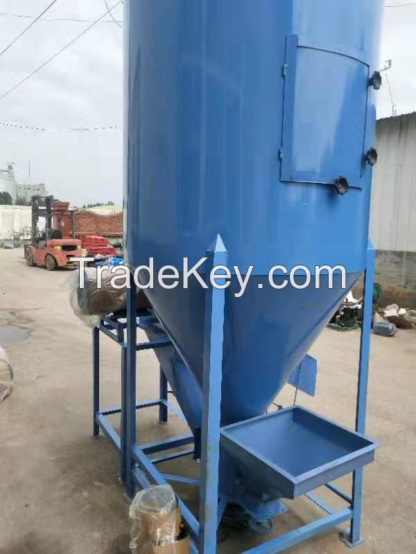 Poultry Feed Animal Grinder and Mixer Feed Mill Chicken Animal Cattle Vertical Feed Grinder Mixer