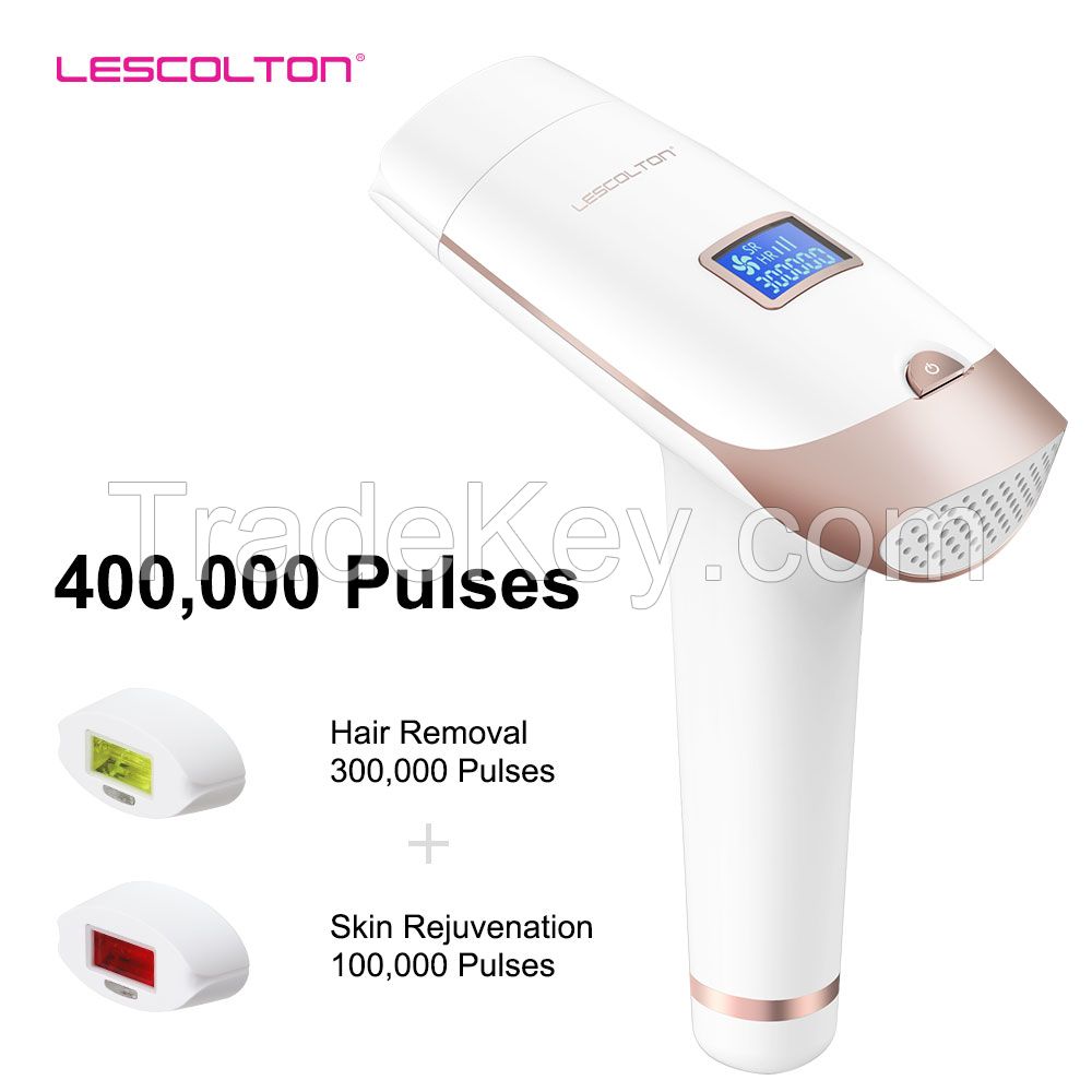 lescolton factory beauty products laser depilator 400000 flashes permanent t009i hair removal device