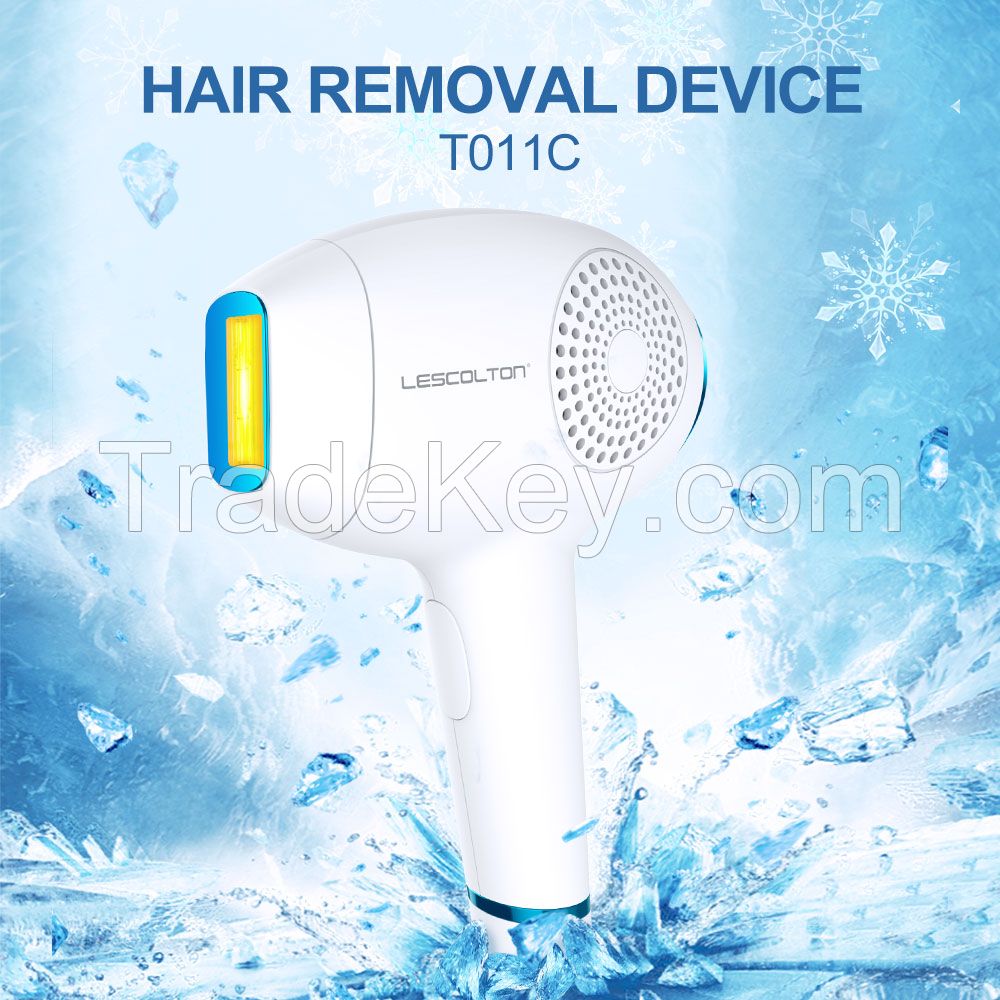 lescolton skin rejuvenation depilator ice cooling beauty salon ipl laser hair removal device
