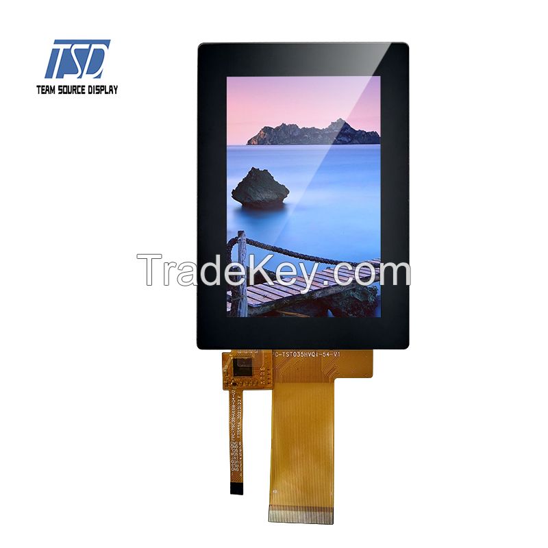 3.5 Inch 320x480 Resolution ILI9488 IC 380nits MCU/SPI/SPI+RGB Interface TFT LCD Display Module