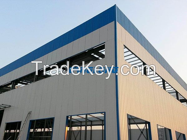 Factory Prefabricated Light Steel Structure Building Workshop Warehouse