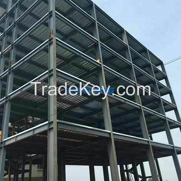 Free Drawing High Quality Custom Prefabricated Steel Frame Apartment Building
