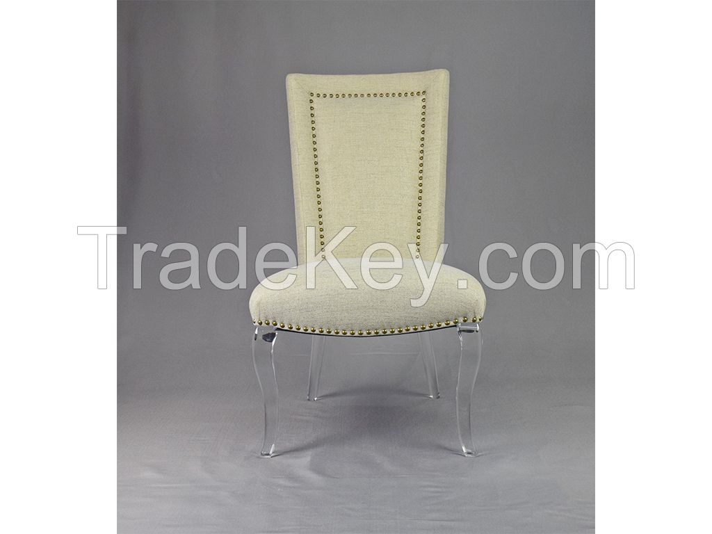 acrylic lounge chair sofa chair