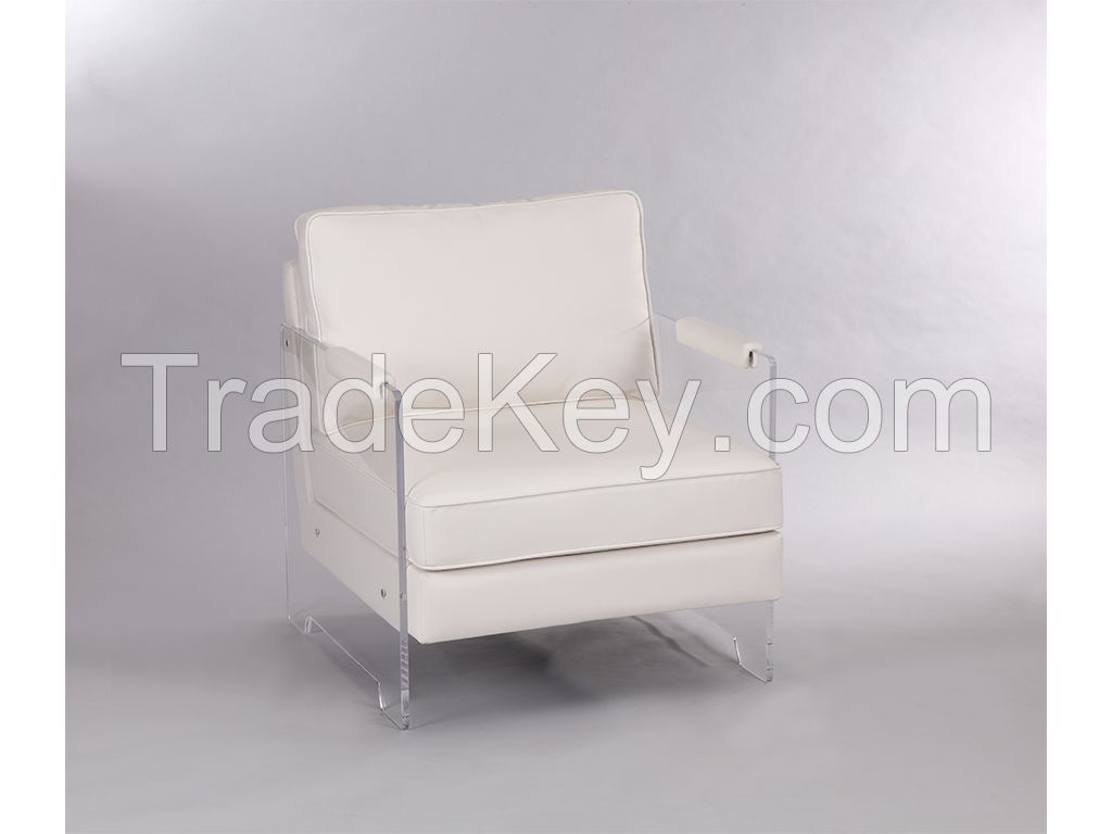 acrylic  sofa chair leisure chair lounge chair