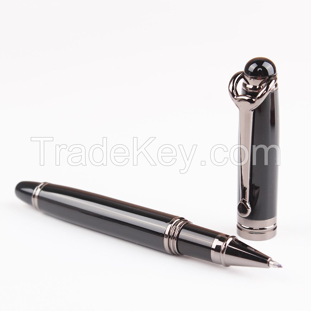 High quality new design luxury pen manufacturer heavy metal rollerball ballpoint pens for gift