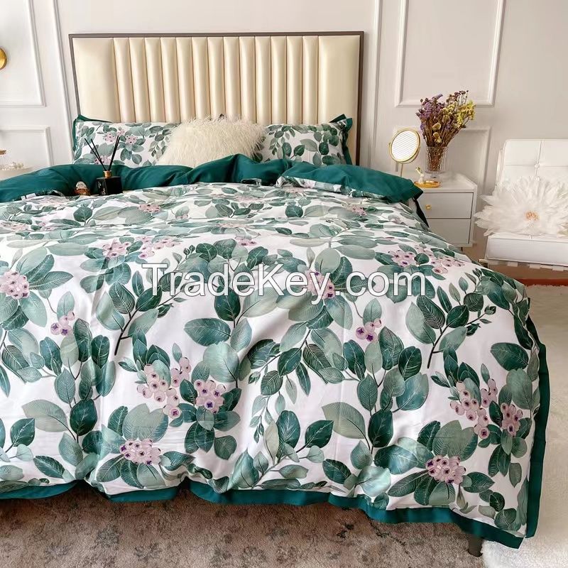 print quilt cover set duvet cover set bedcover bedding set