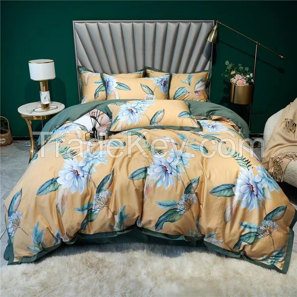 print quilt cover set duvet cover set bedcover bedding set