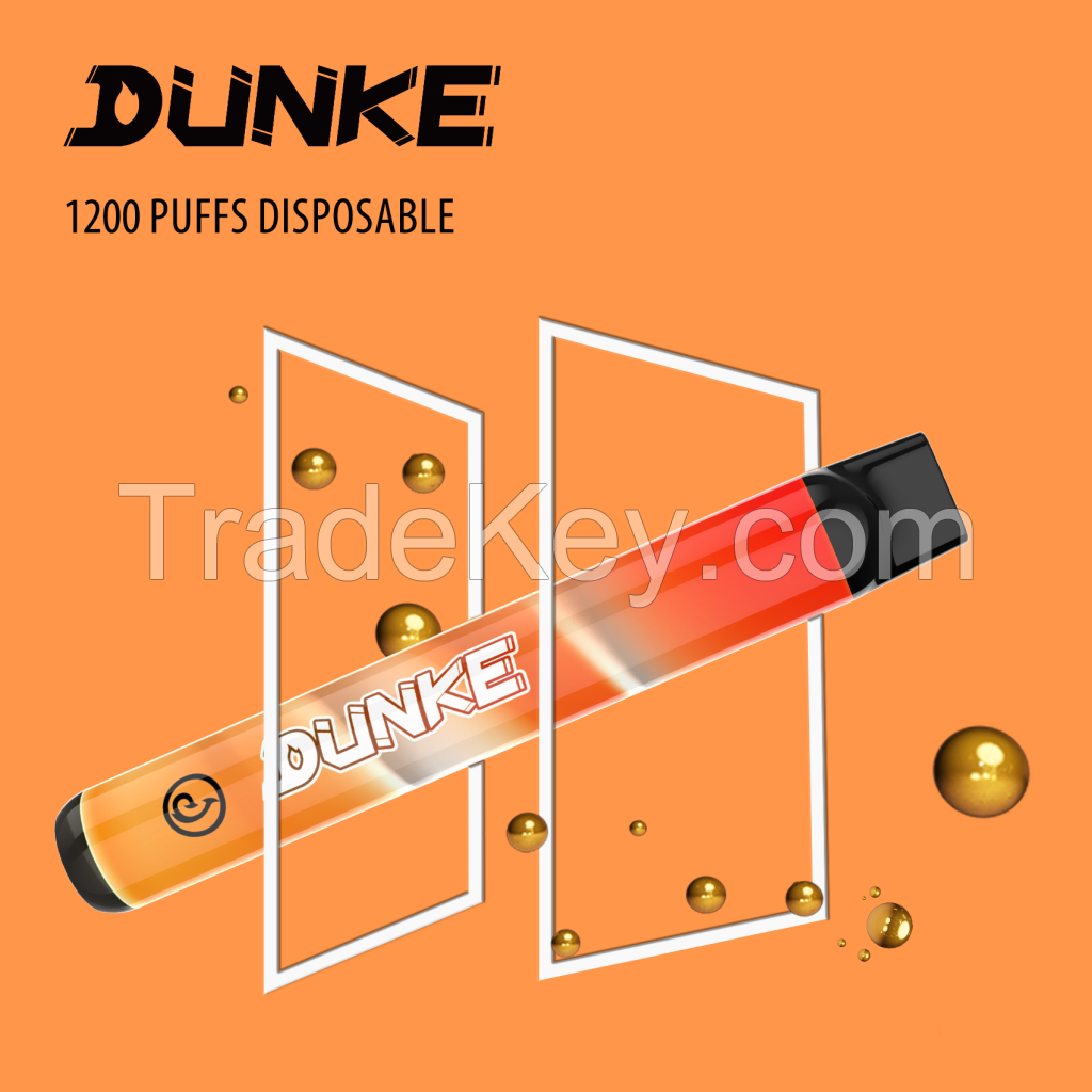 1200 puffs Nextvapor DUNKE Disposable vape pen 2% nicotine mesh coil wholesale price electronic cigarette
