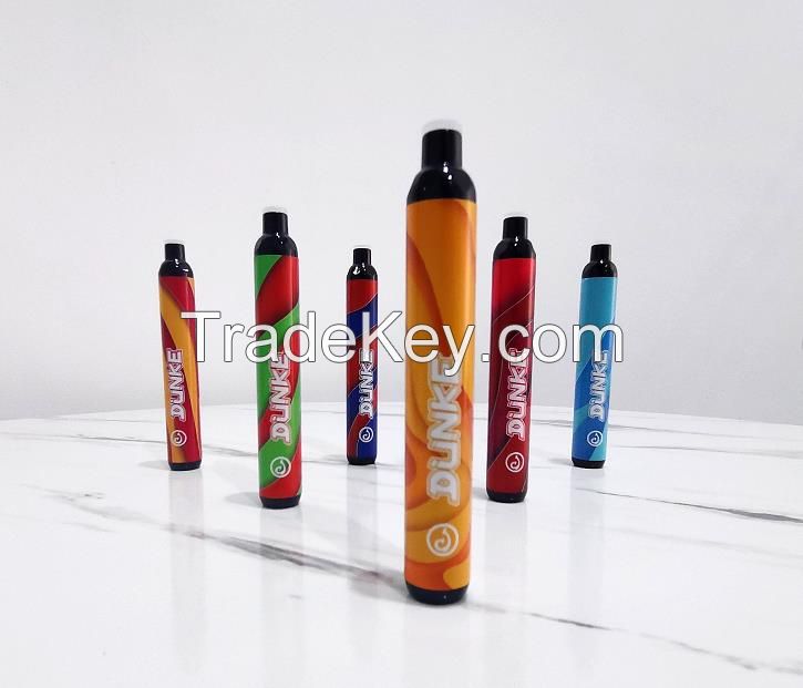 0mg Dunke M41 disposable vape pen 600puffs with TPD compliant