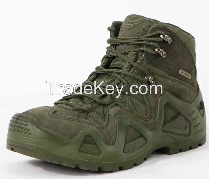 Outdoor custom Sports tactical combat boots lowa hiking shoes