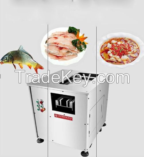 automatic Fish fillet Slicer Machine for for slicing salmon squid cuttlefish tilapia trout cod carp