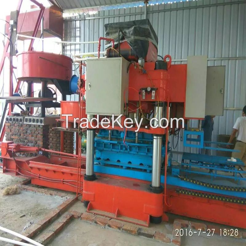 Large automatic colored concrete roof tile machine in Africa