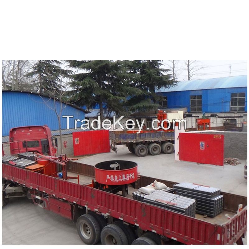Machinery for hydraulic cement roof tile