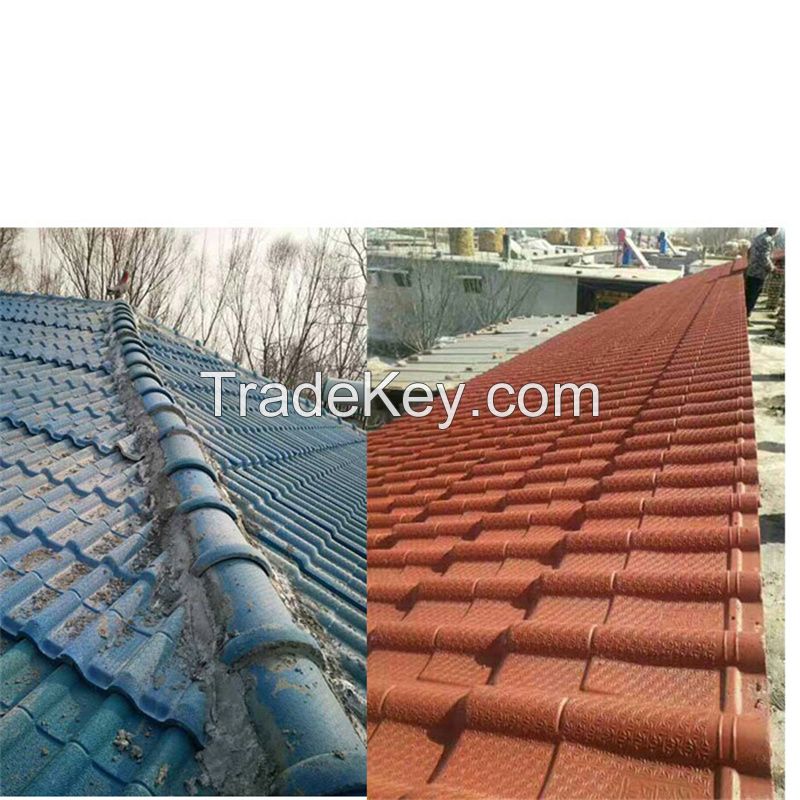 Big speed concrete colored corrugated roof sheet forming machine