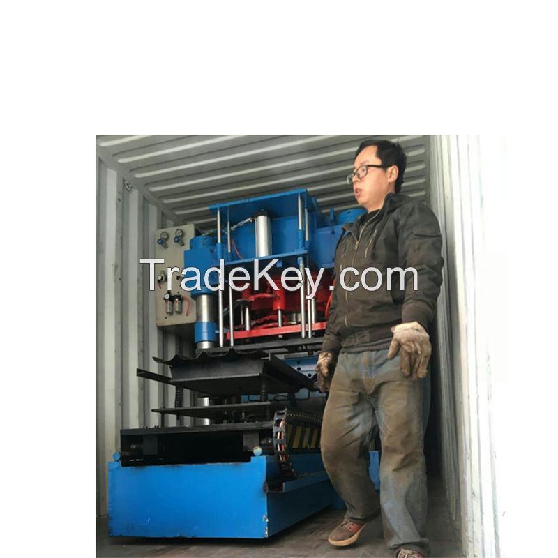 Hydraulic cement corrugated roof sheet moulding machine