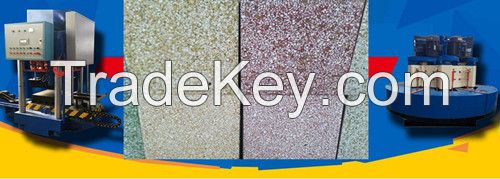low cost profitable Precast granite terrazzo tile machine for indoor