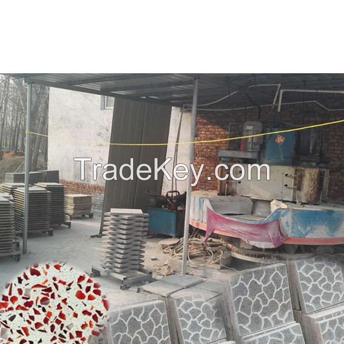 Building material equipment automatic terrazzo tile machinery with polishing machine