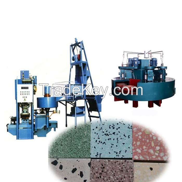 High efficient double layer automatic paving slab making machine