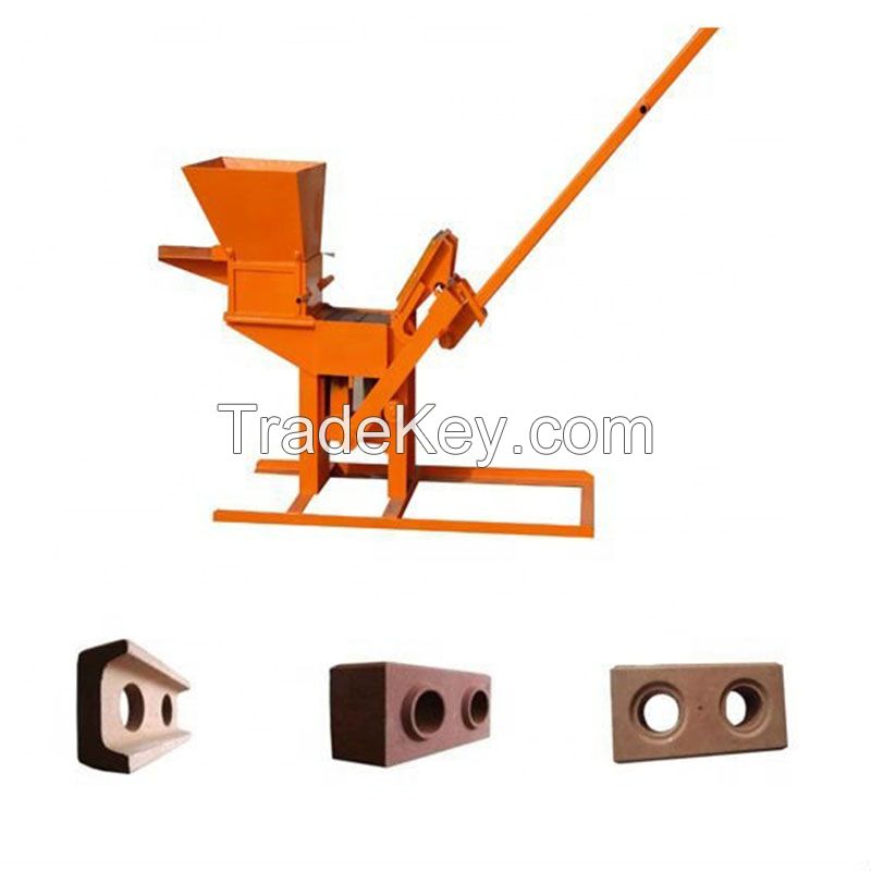 machine for making clay soil blocks bricks for sale