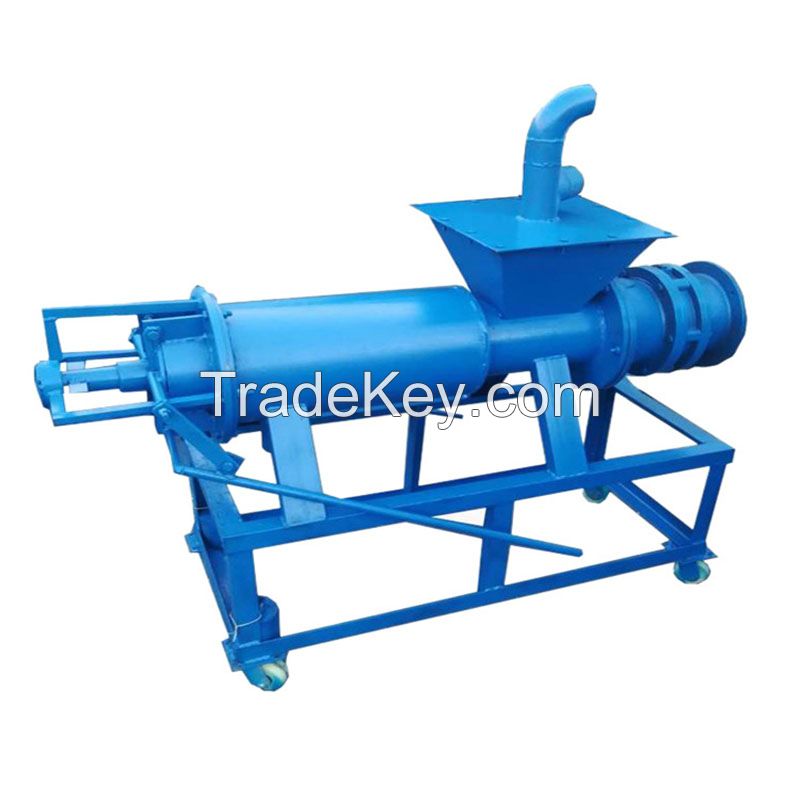 Stranding type livestock poultry feces Pig dung duck dung Dewatering Machine
