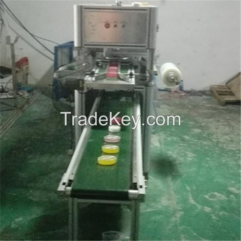 automatic plastic wrap manual handmade soap packaging wrapping coating machine from hand soap machinery manufacturers