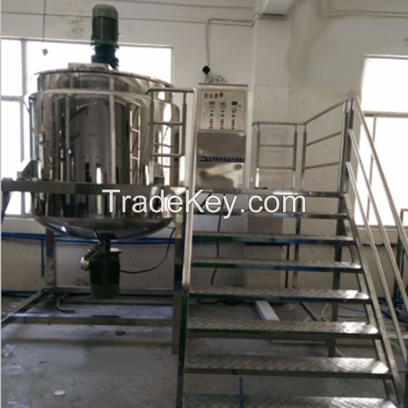 Hot Sell 300l Factory Price Mixing Tank Hand Wash Liquid Soap Small Line Soap Making Saponification Machinery