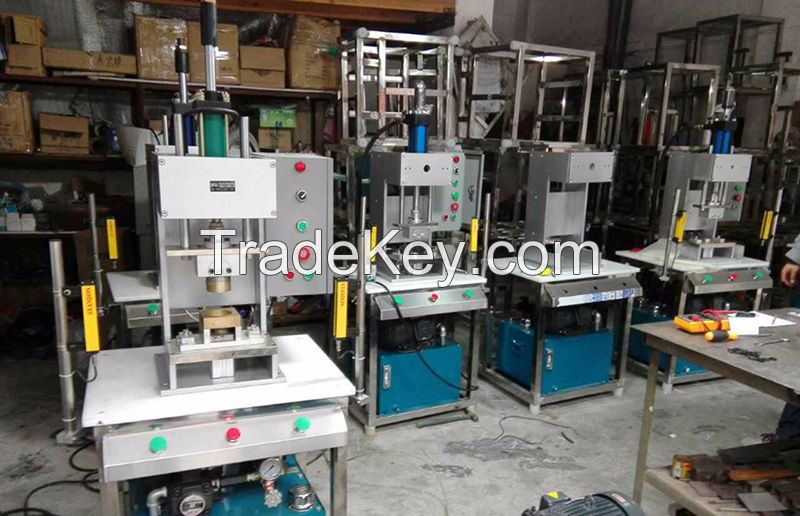 Hotel toilet soap stamping making press pneumatic pressing machine for soap