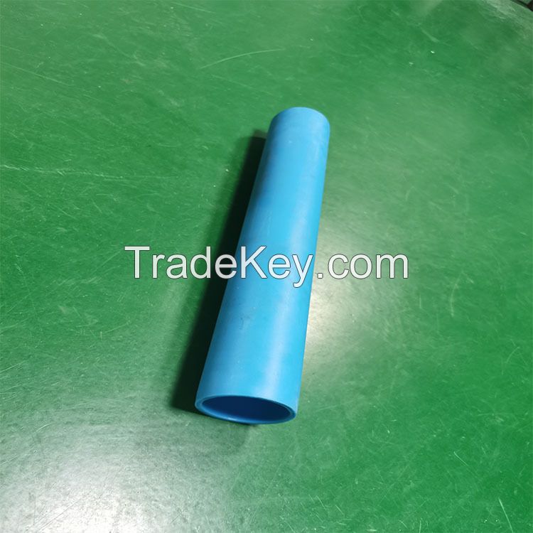 New custom mold plastic square tubing high gloss surface rectangular pipe pvc plastic tubing for soap
