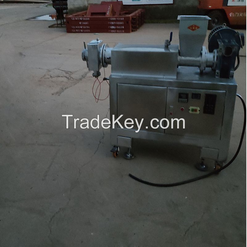 Toilet soap bar extrusion mechanism Double vacuum soap plodder or extruder150kg extruder for soap
