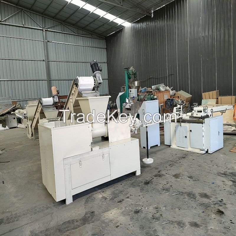 Automatic Laundry Bar Soap Making Machine Production Line Milling Mixing extruding