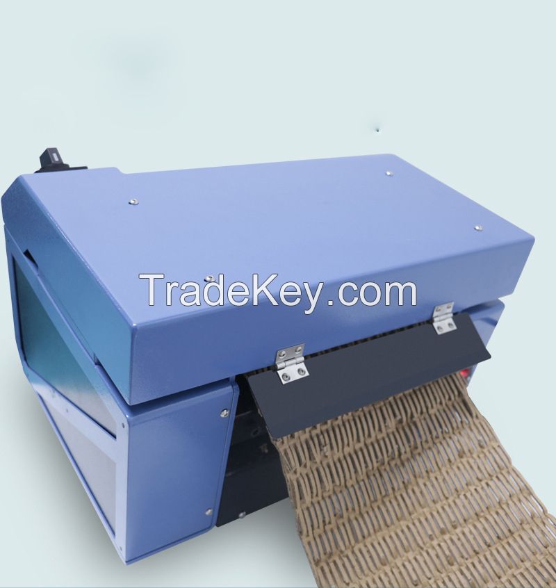 Crinkle waste paper shredder automatic corrugated waste carton shredder cutting machine