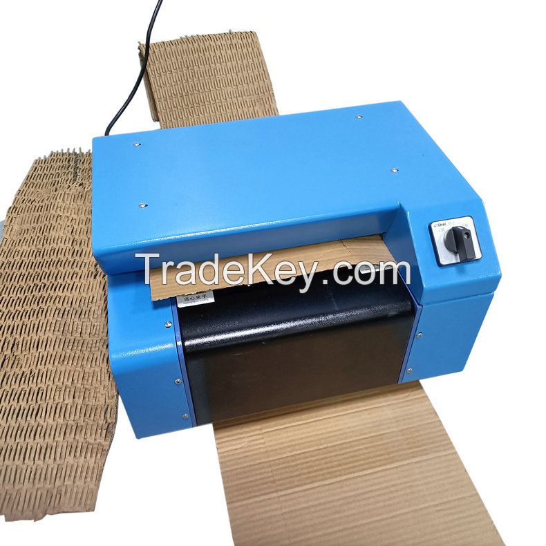 industrial carton box corrugated paper Perforating cutter machine for recycling