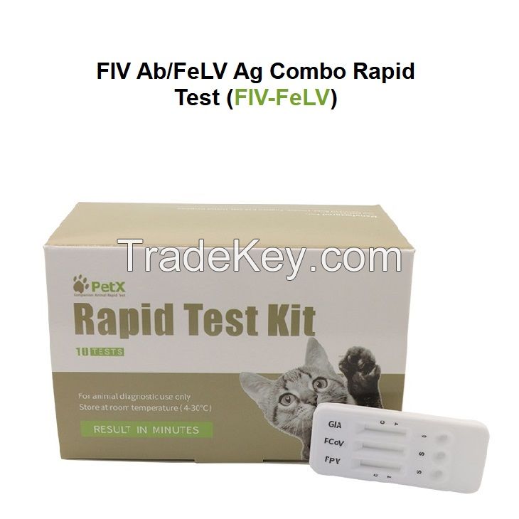 FIV Ab/FeLV Ag Combo Rapid Test (FIV-FeLV)