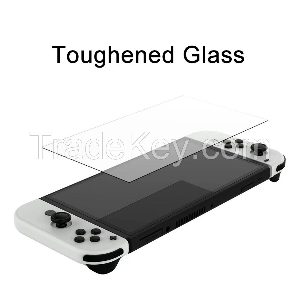 Tempered Glass Screen Protector Film for Nintendo Switch OLED Game Accessories