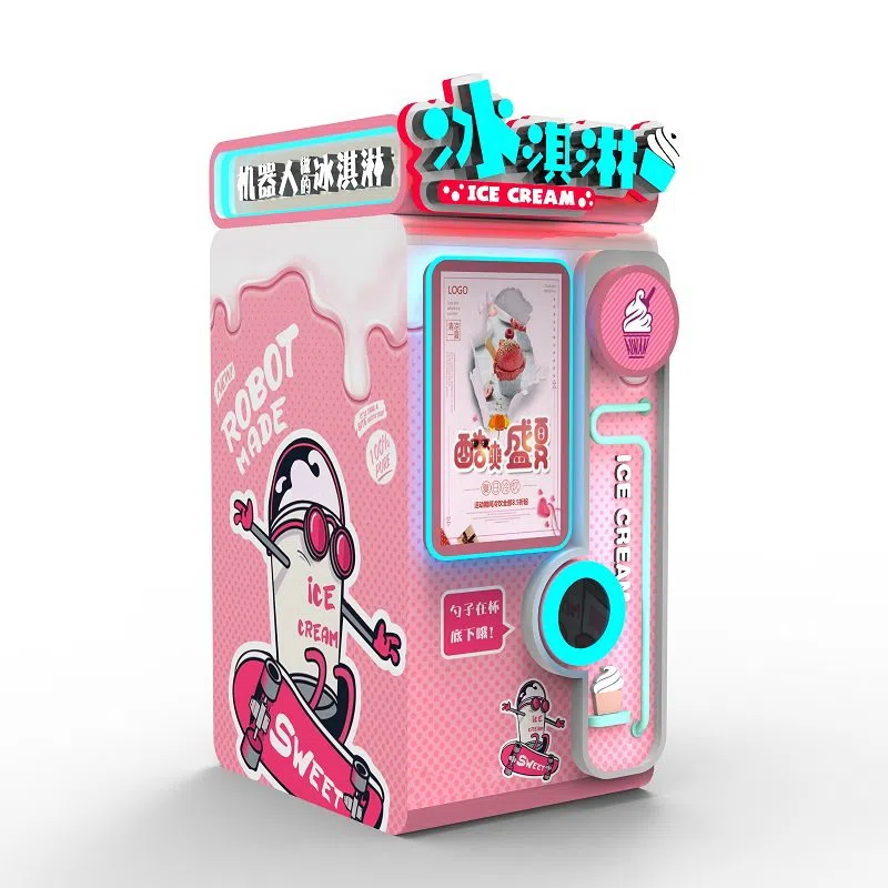 Ice Cream Vending Machine Latest Hot Sale High Profit Fully Automatic