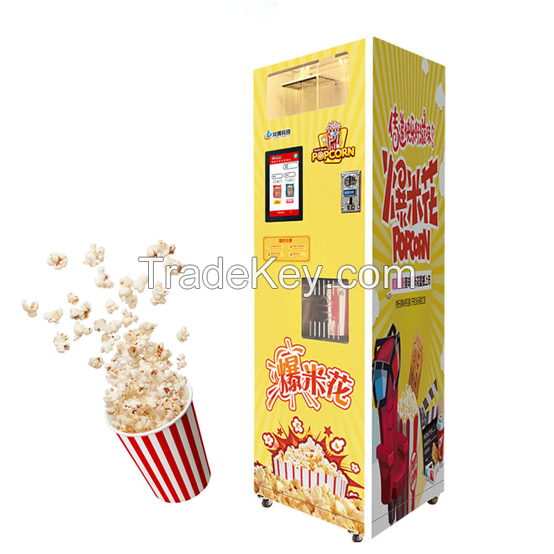 Popcorn Vending Machine Latest Hot Sale High Profit Fully Automatic