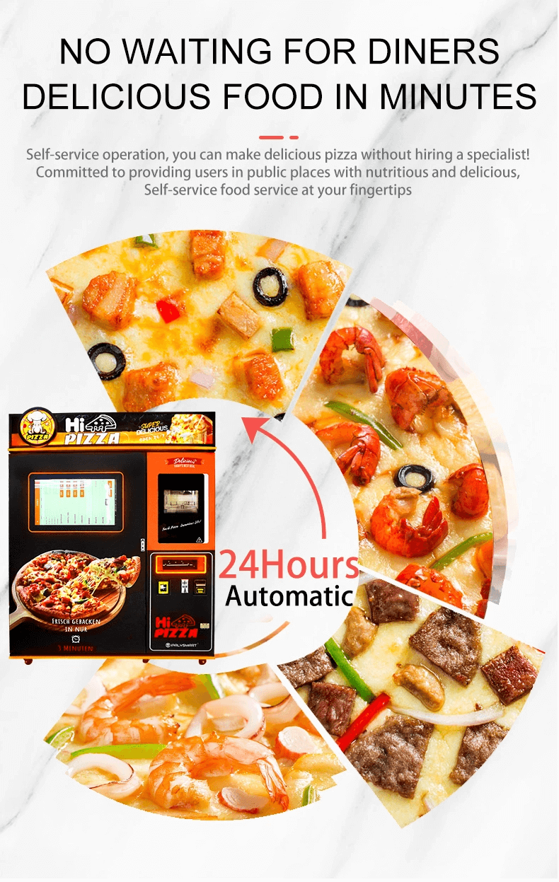 Pizza Vending Machine Latest Hot Sale High Profit Fully Automatic