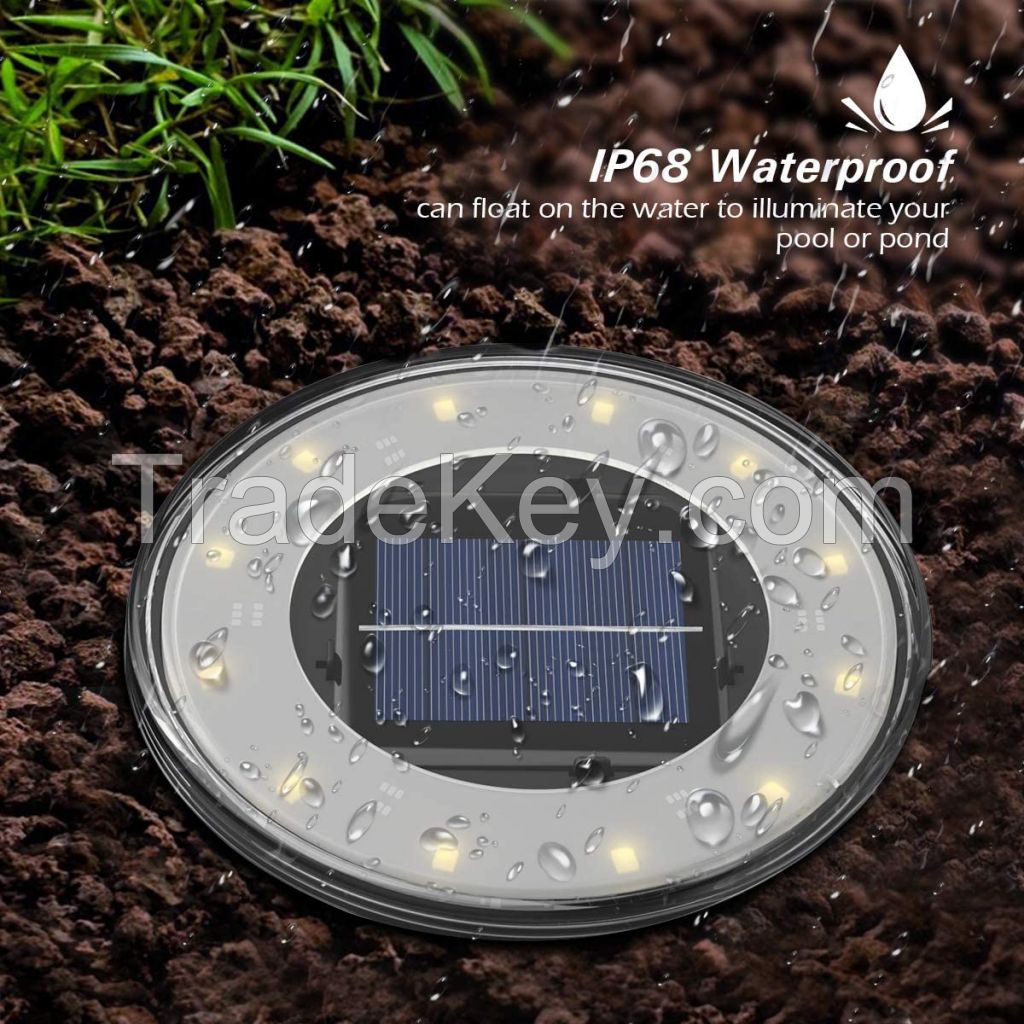 solar lamp with Induction function discoloration