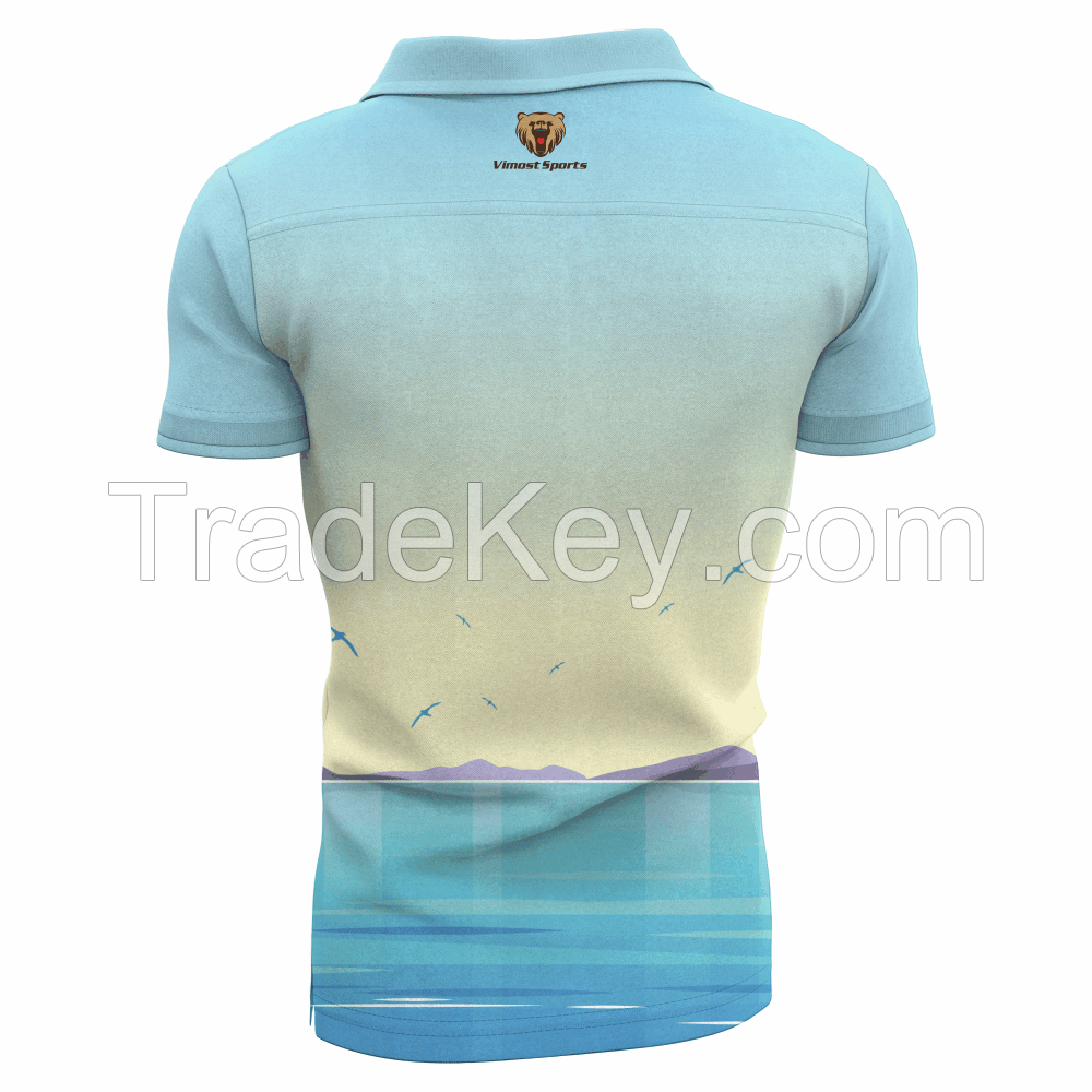 Women's Custom Sublimation Polo Shirt of New Style